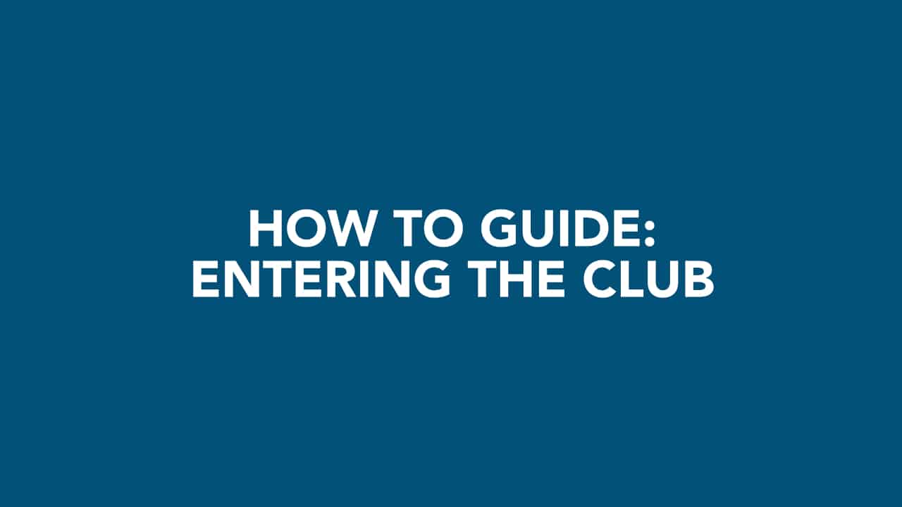 Entering the Club