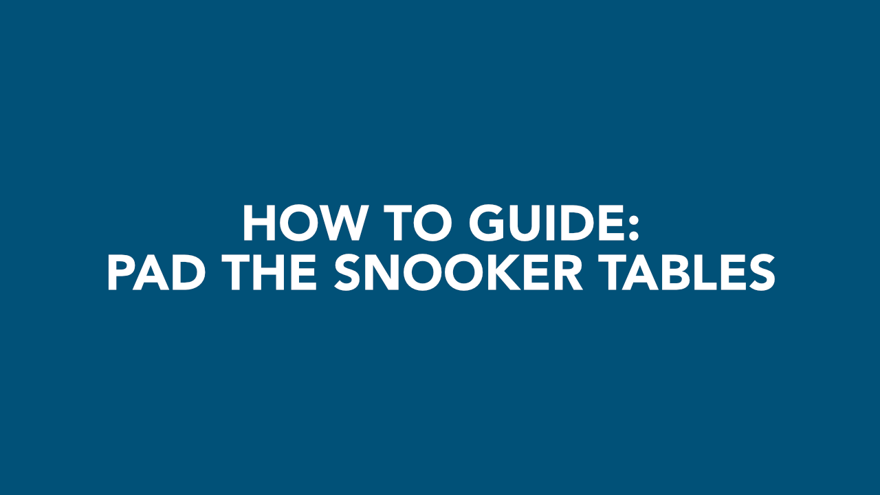 Pad the Snooker Tables