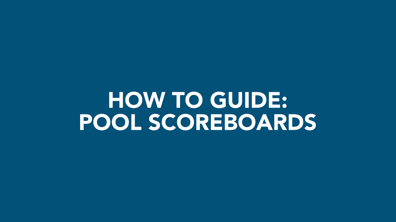 Using the Pool Scoreboards
